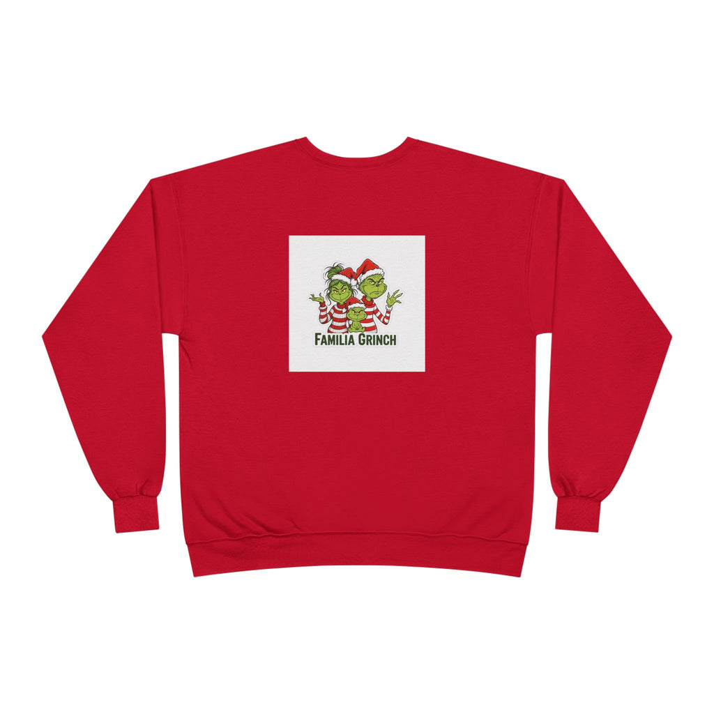 Mamá Grinch Eco-Friendly Crewneck Sweatshirt