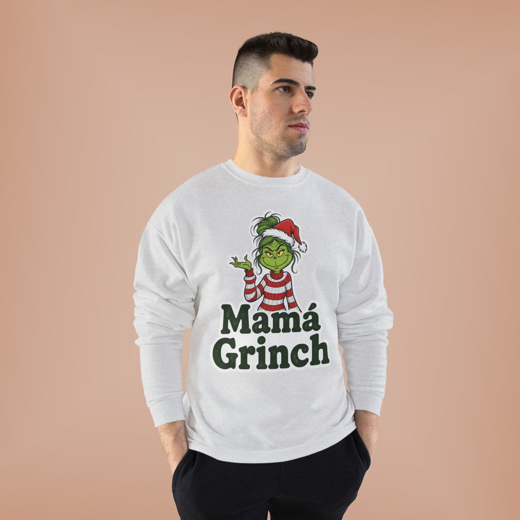 Mamá Grinch Eco-Friendly Crewneck Sweatshirt