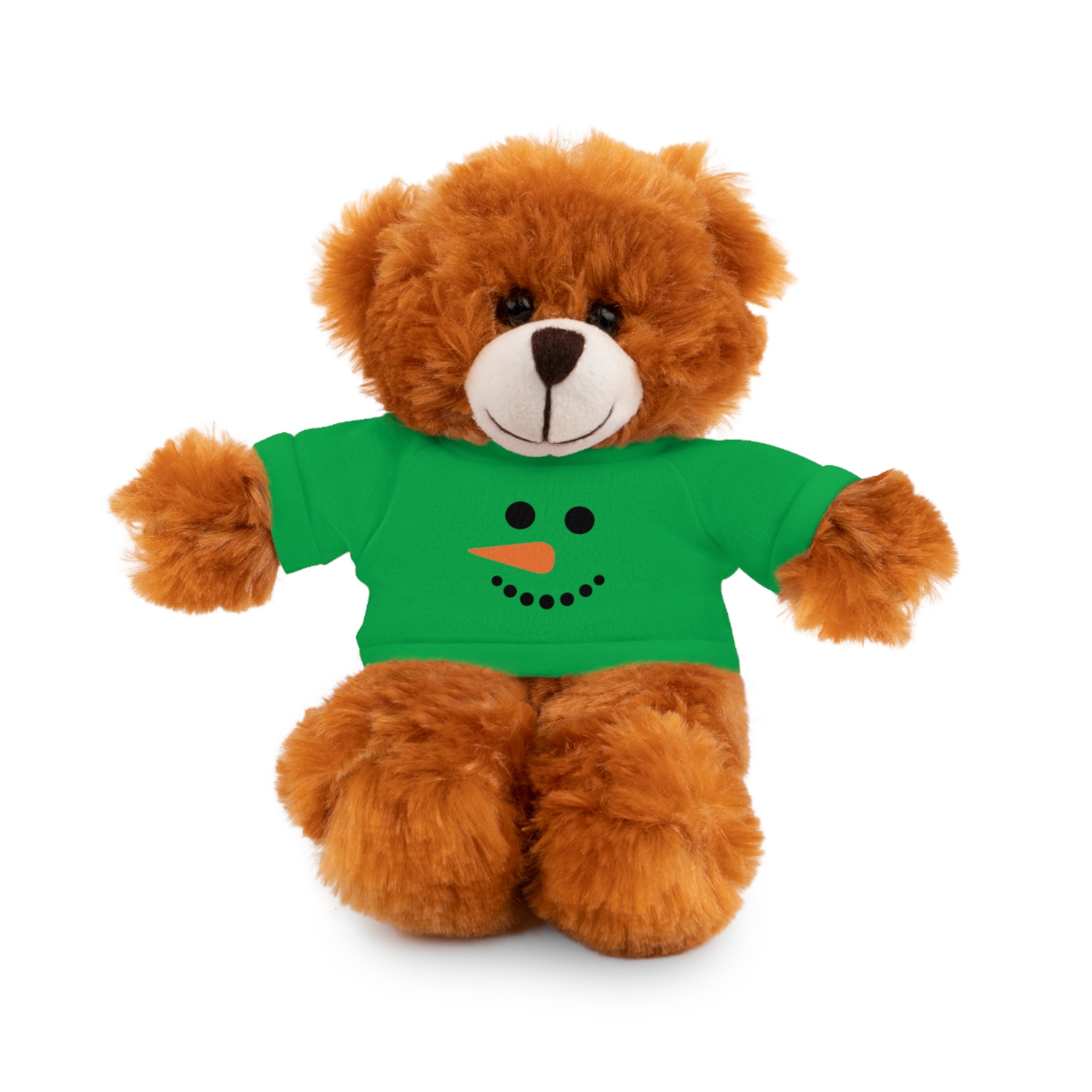 Adorable Holiday Stuffed Bear with Tee