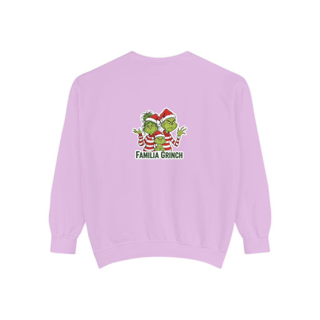 Grinchy Papá Sweatshirt – Unisex Cozy Holiday Wear