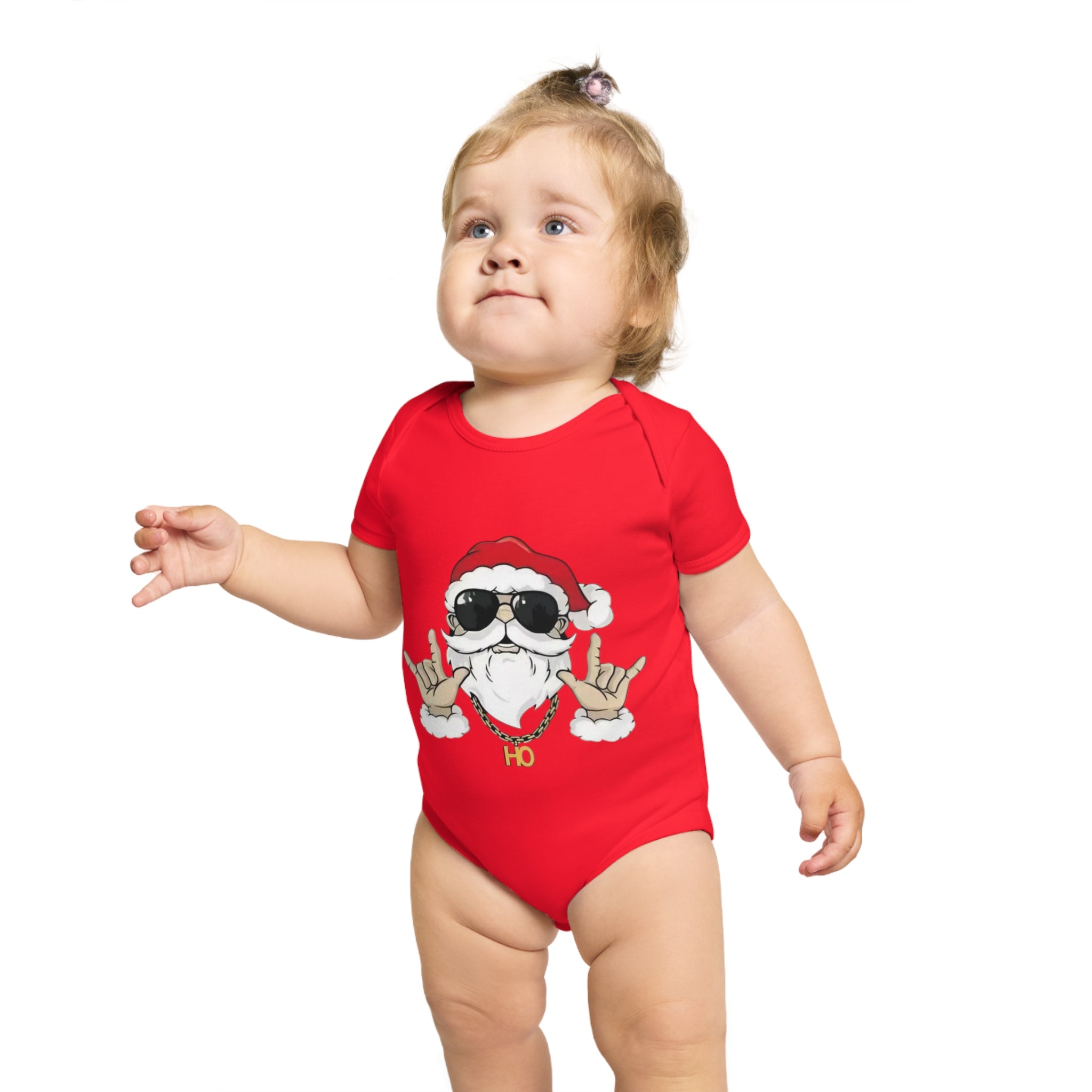 Rockin' Santa Baby Bodysuit