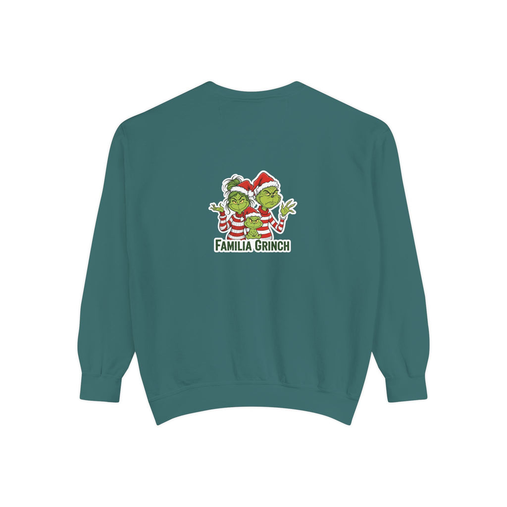 Grinchy Papá Sweatshirt – Unisex Cozy Holiday Wear