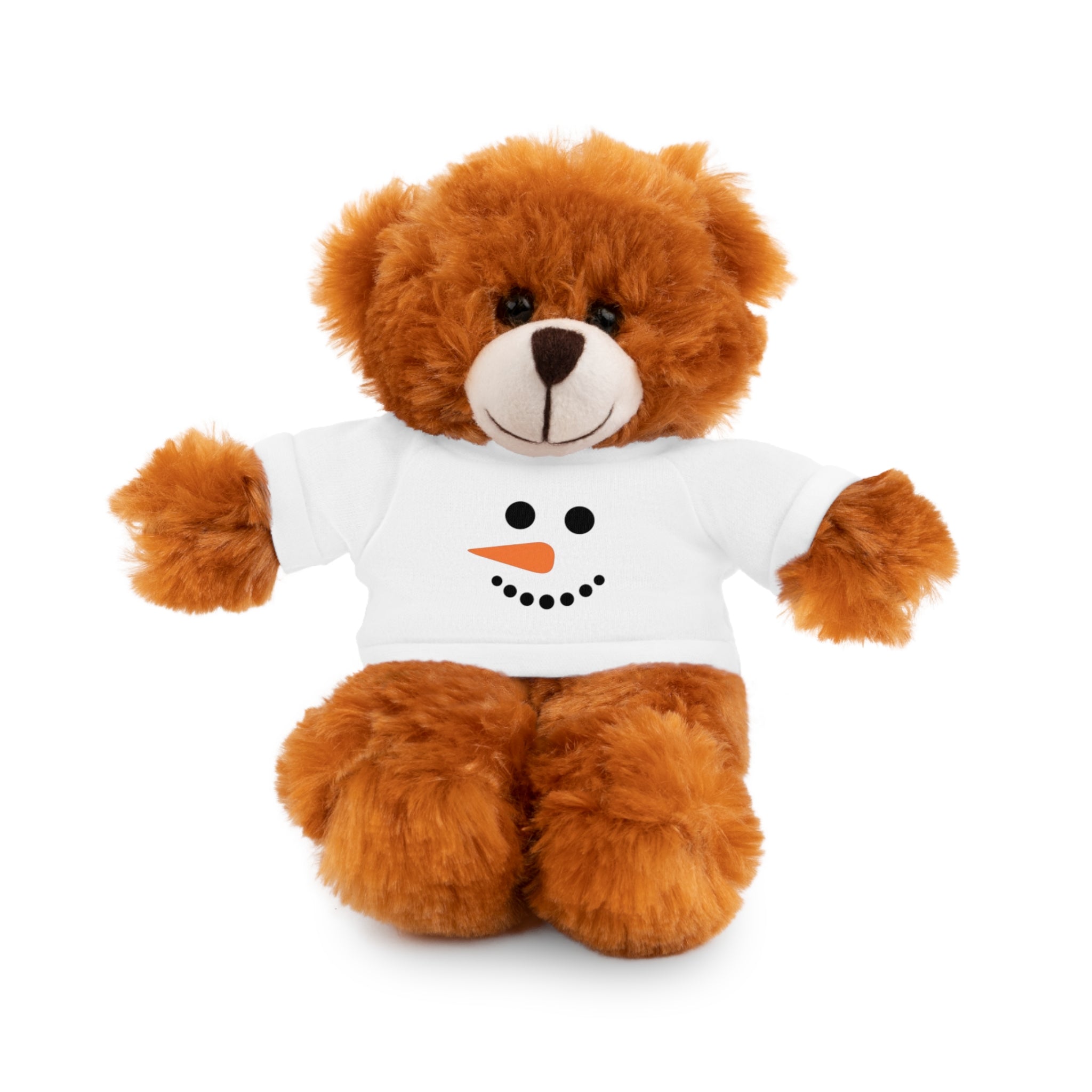 Adorable Holiday Stuffed Bear with Tee