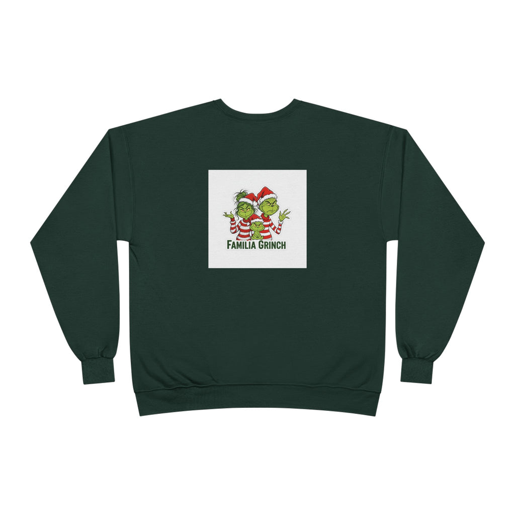 Mamá Grinch Eco-Friendly Crewneck Sweatshirt