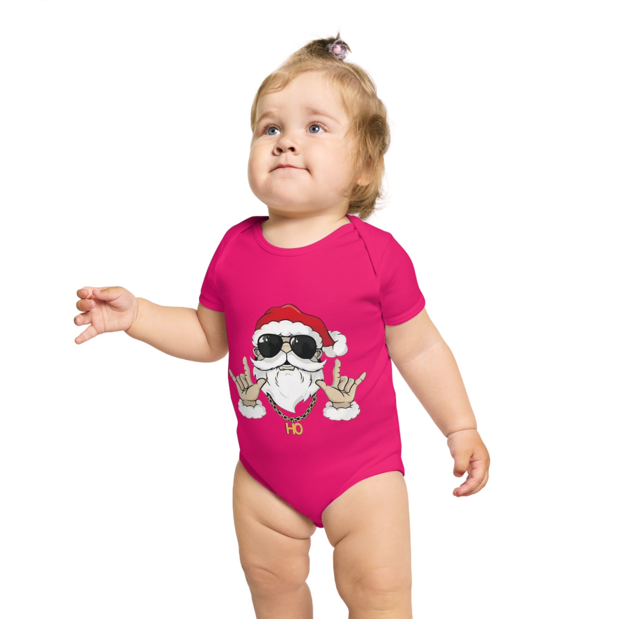 Rockin' Santa Baby Bodysuit