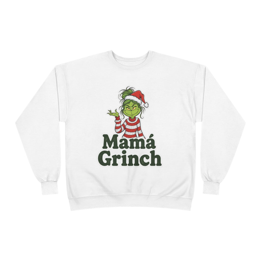 Mamá Grinch Eco-Friendly Crewneck Sweatshirt