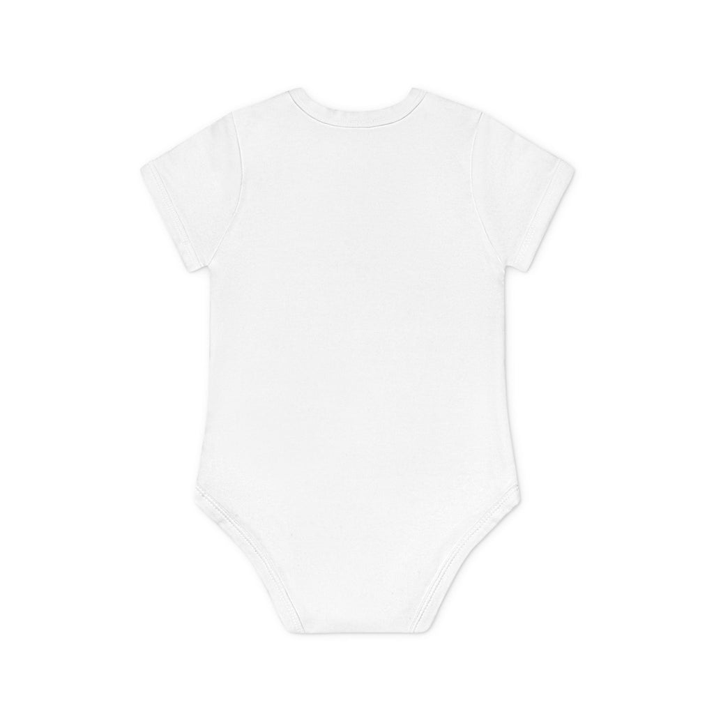 Cute Halloween Baby Bodysuit - Organic Short Sleeve Frankenstein Design