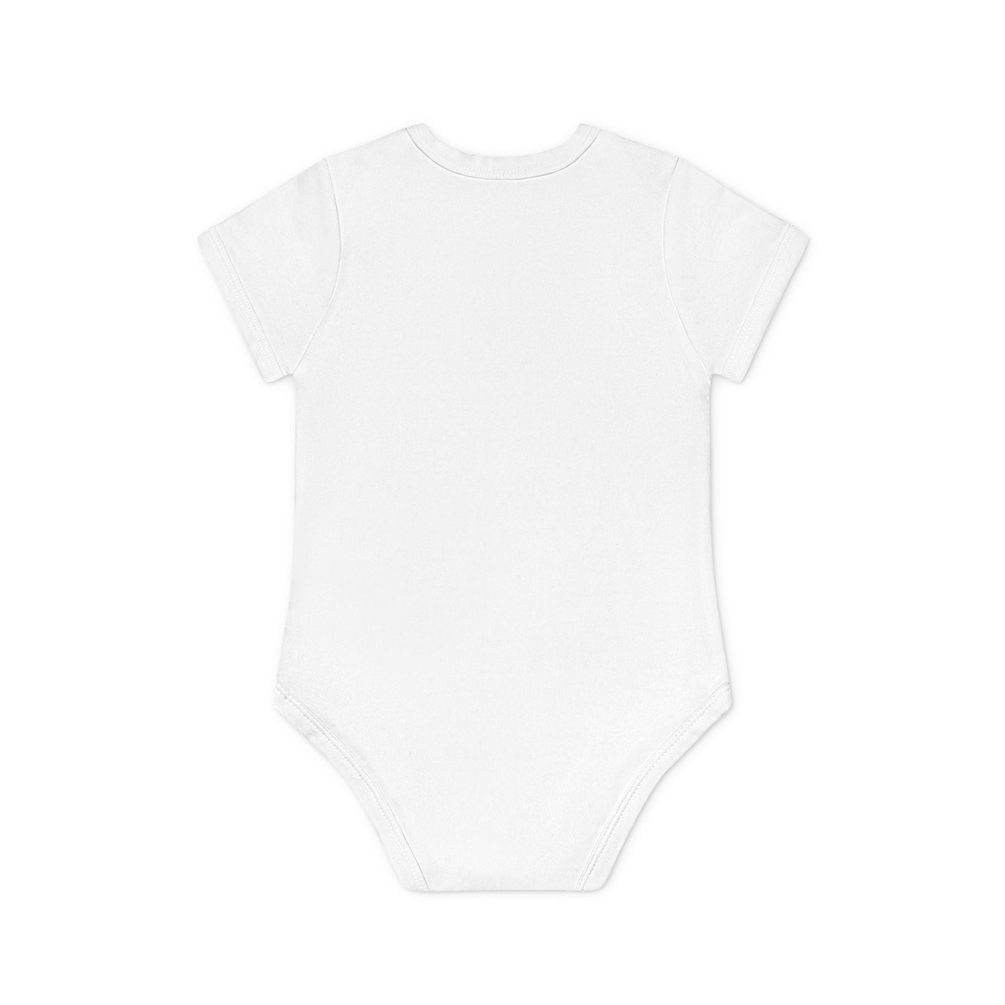 Cute Halloween Baby Bodysuit - Organic Short Sleeve Frankenstein Design