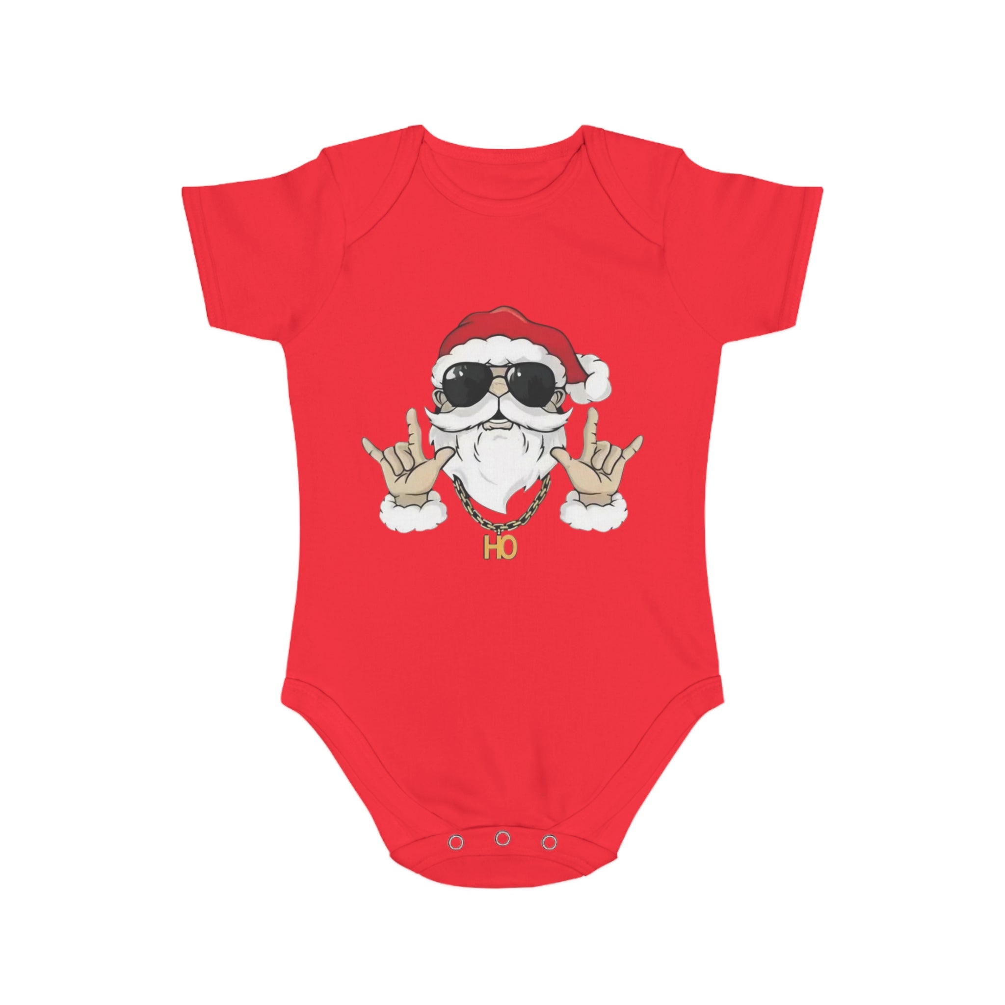 Rockin' Santa Baby Bodysuit