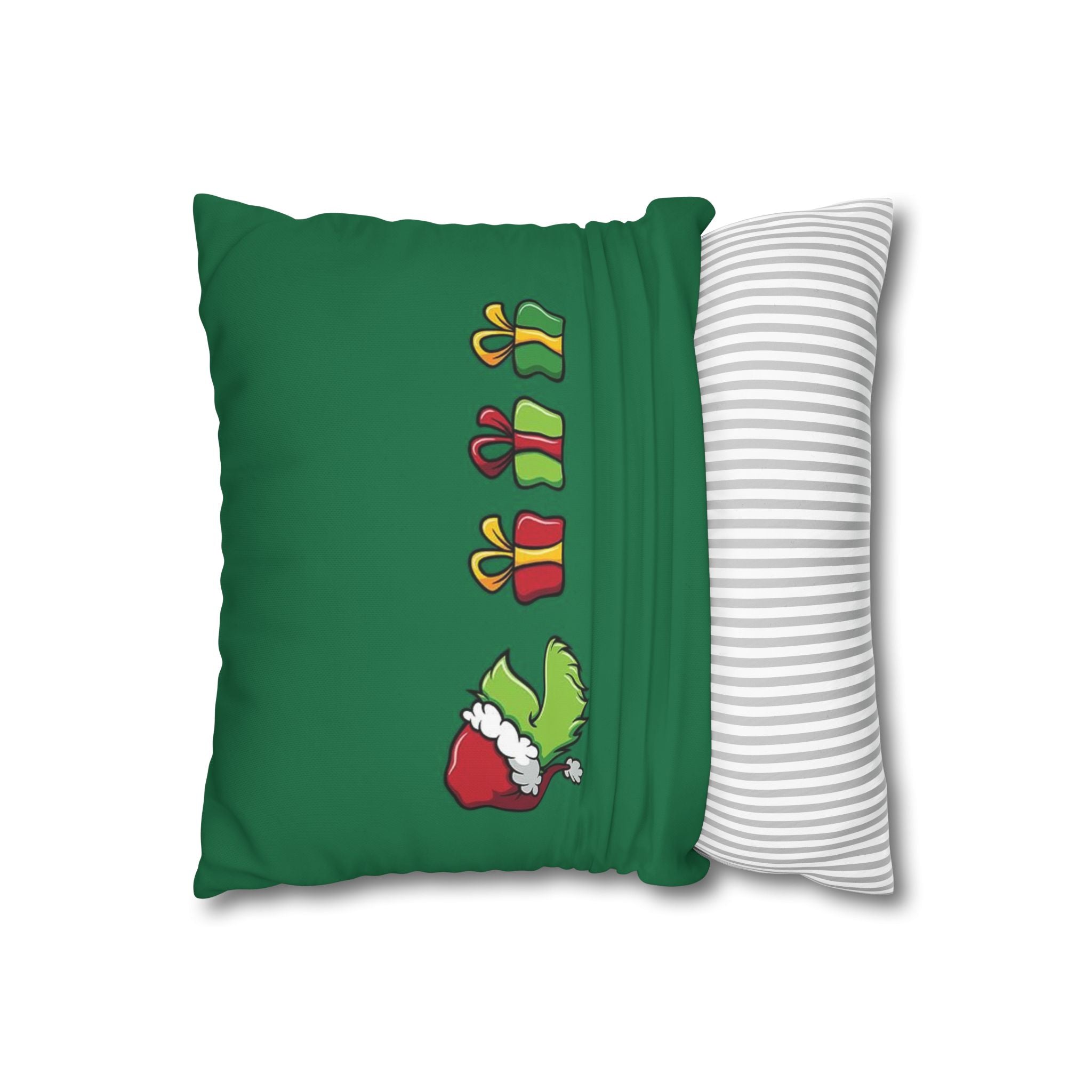 Christmas Grinch Pillowcase Decoration