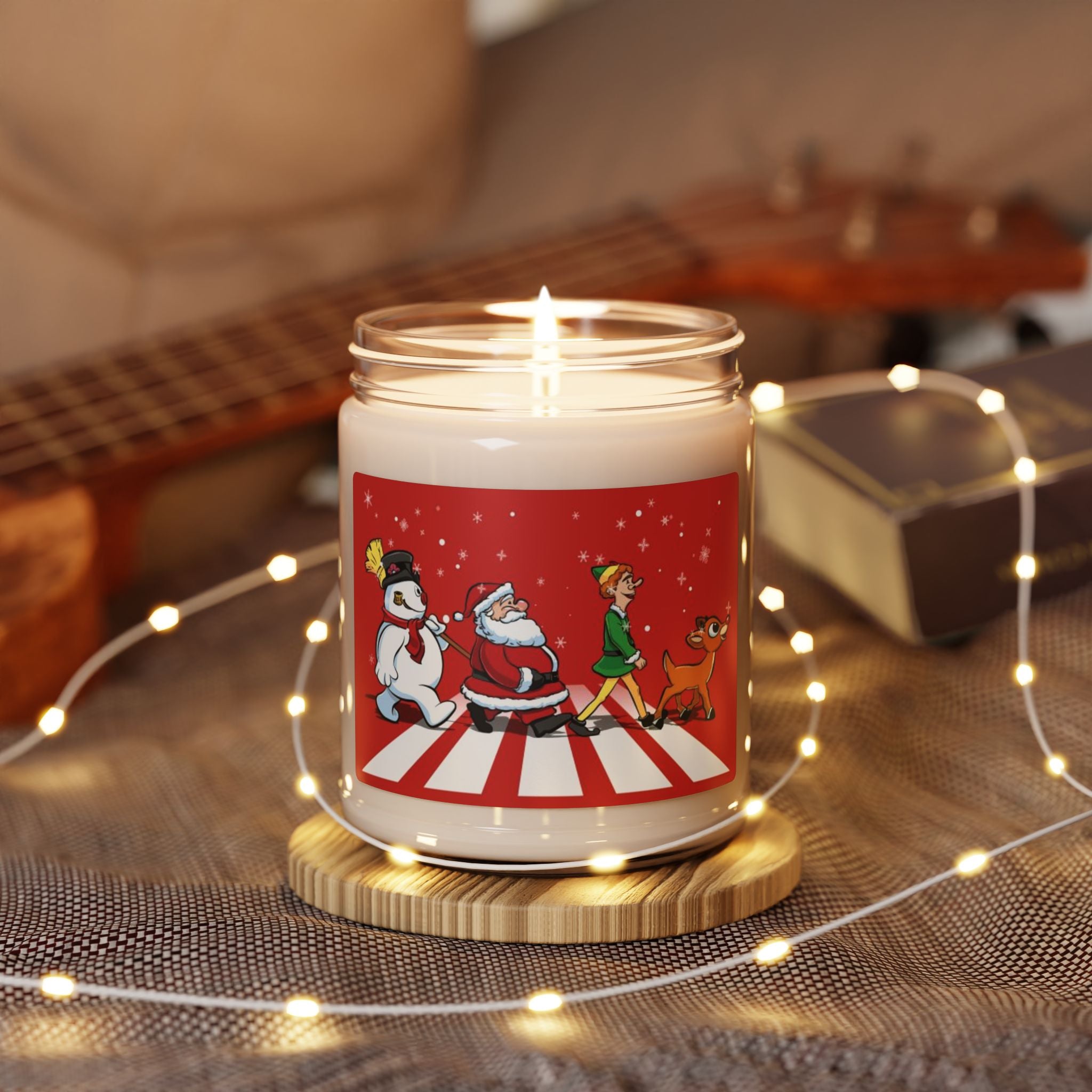 Holiday Cheer Scented Soy Candle - 9oz Festive Home Décor