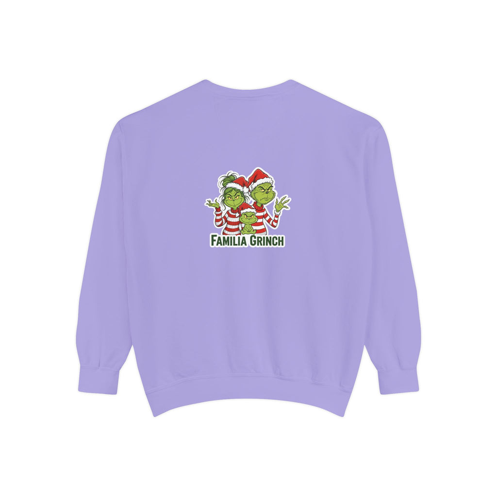 Grinchy Papá Sweatshirt – Unisex Cozy Holiday Wear