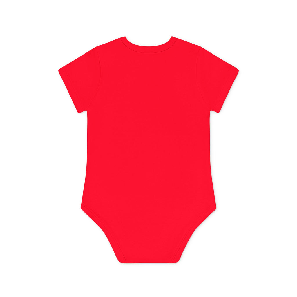 Cute Halloween Baby Bodysuit - Organic Short Sleeve Frankenstein Design