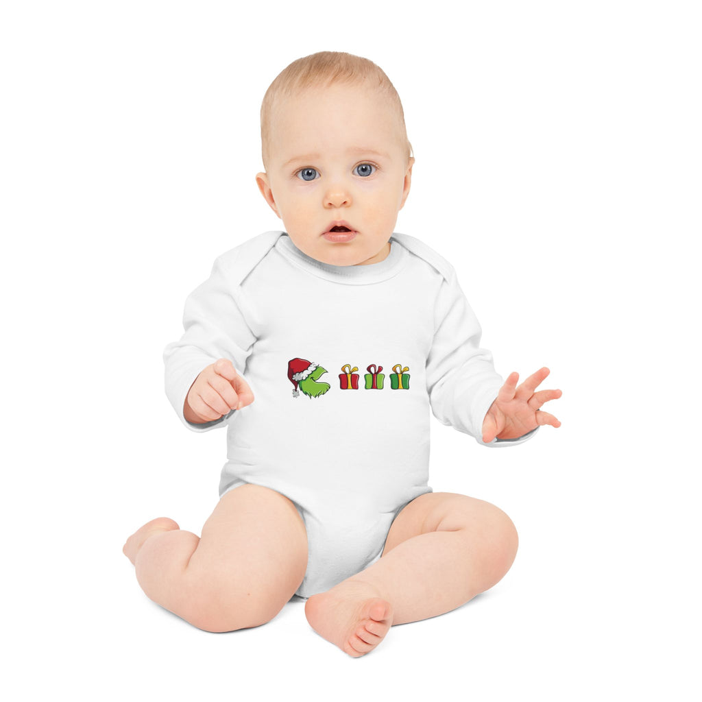 Grinch Christmas Baby Bodysuit