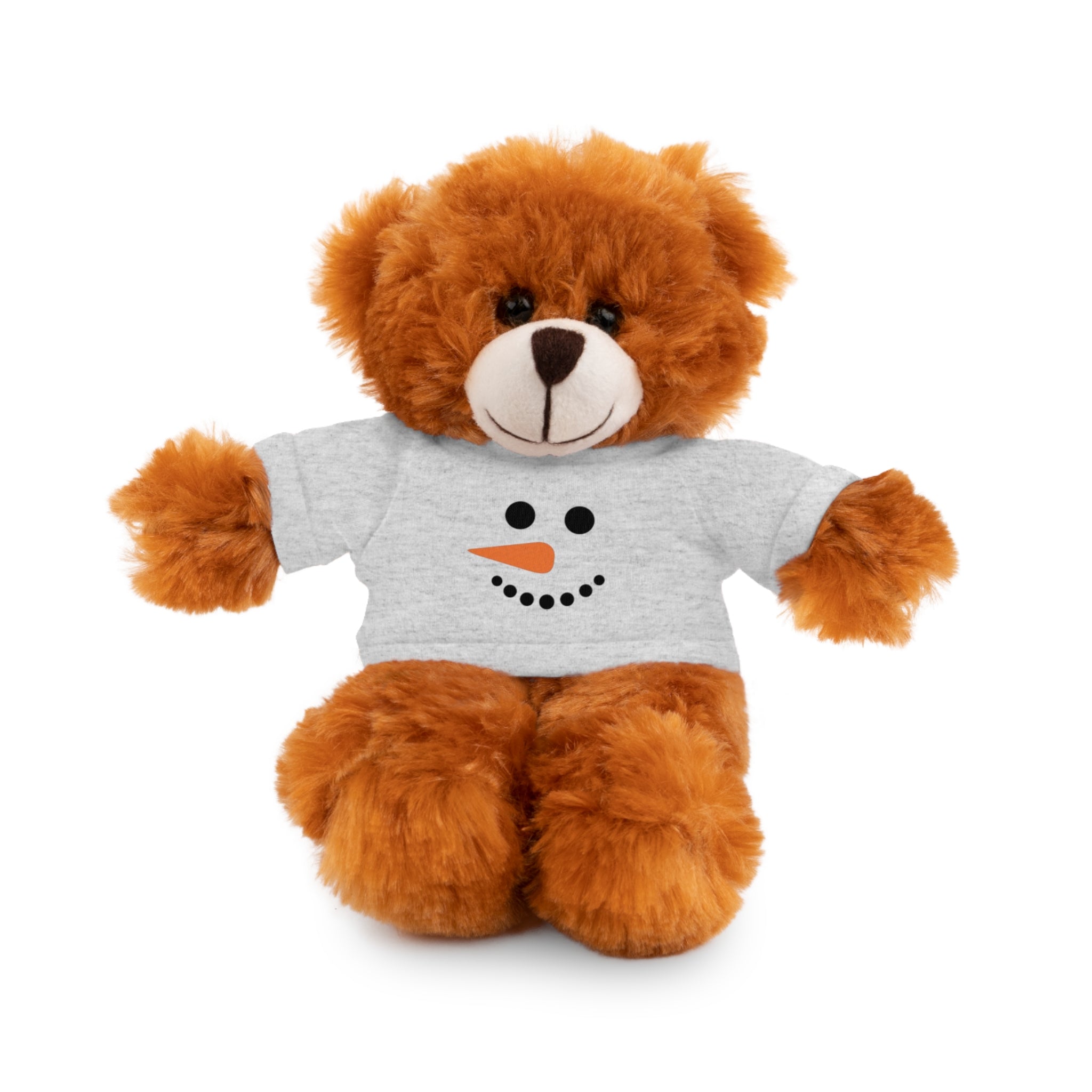 Adorable Holiday Stuffed Bear with Tee
