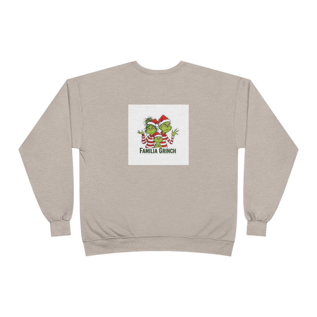 Mamá Grinch Eco-Friendly Crewneck Sweatshirt