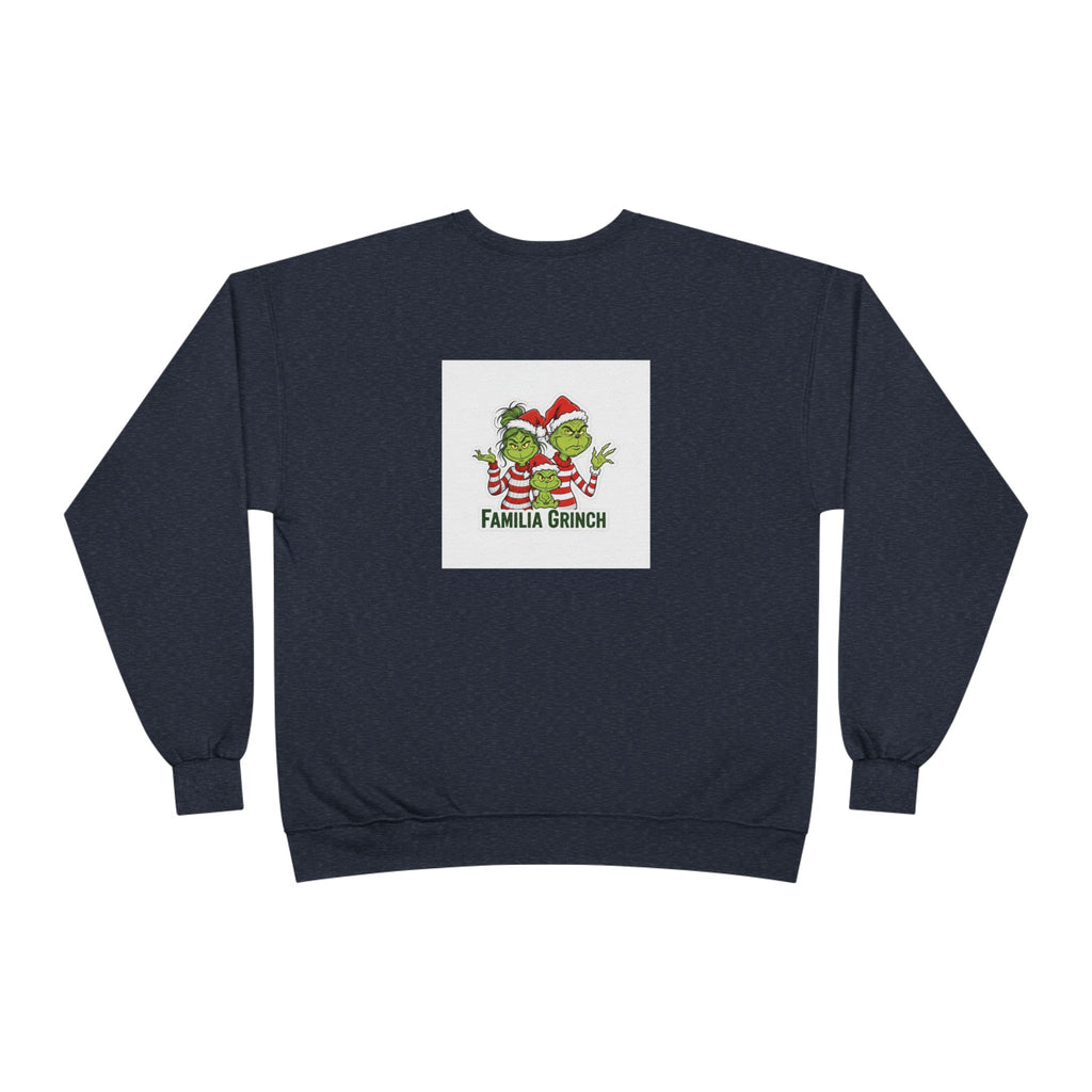 Mamá Grinch Eco-Friendly Crewneck Sweatshirt