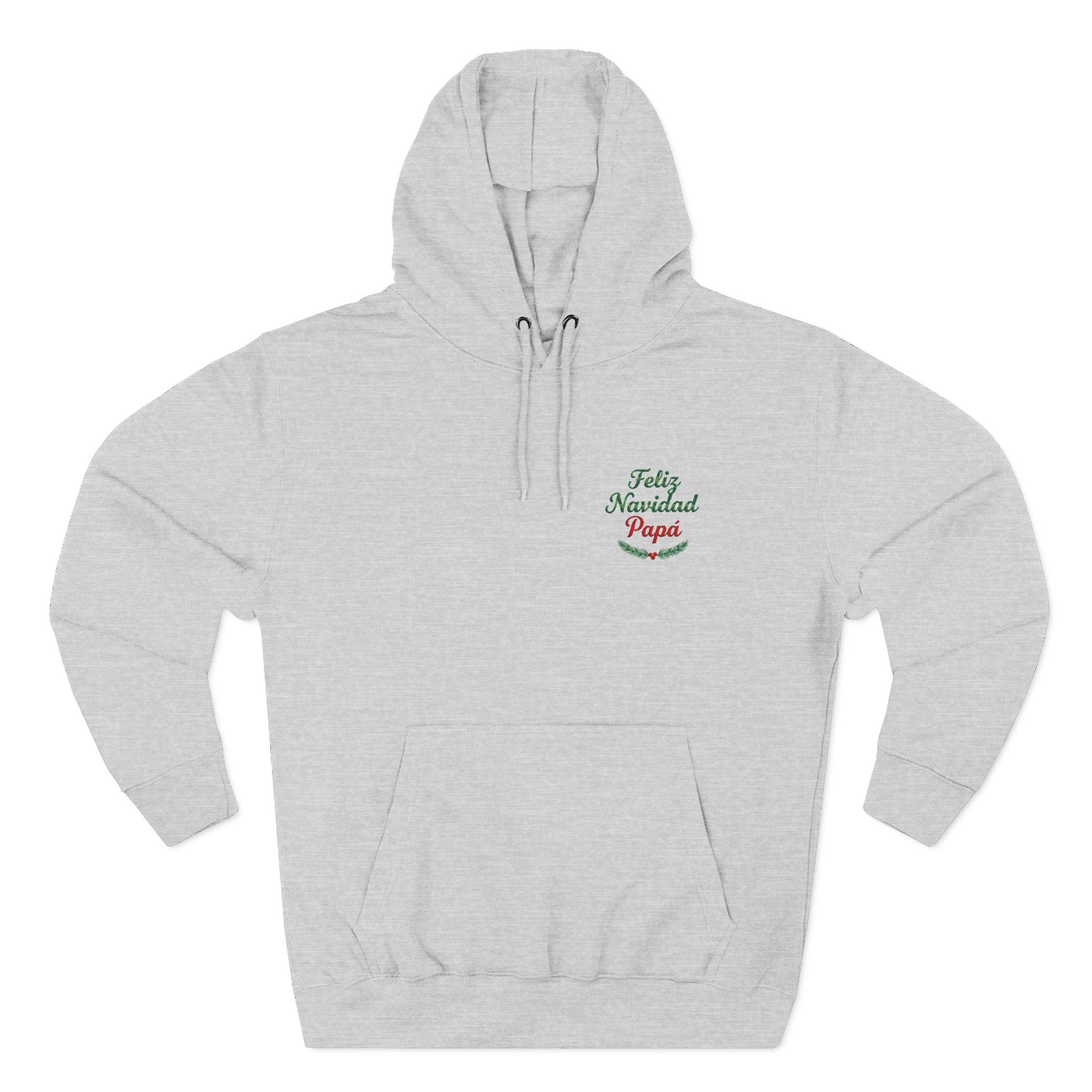 Three-Panel Fleece Hoodie