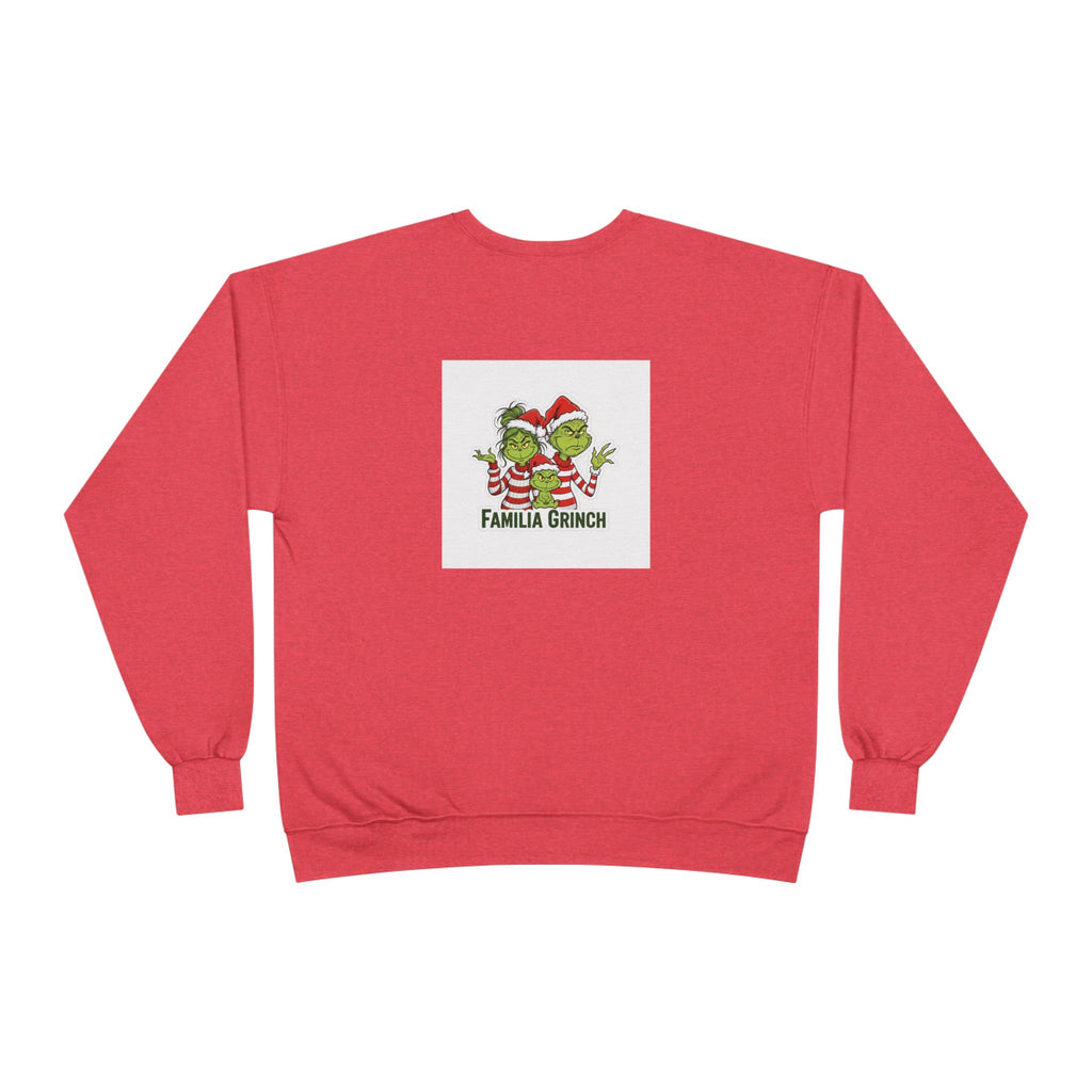 Mamá Grinch Eco-Friendly Crewneck Sweatshirt