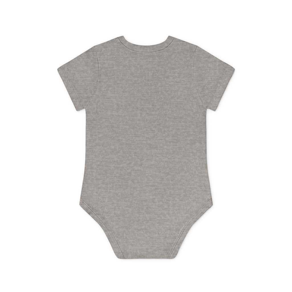Cute Halloween Baby Bodysuit - Organic Short Sleeve Frankenstein Design