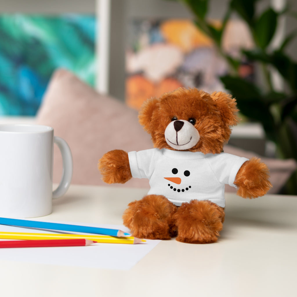 Adorable Holiday Stuffed Bear with Tee