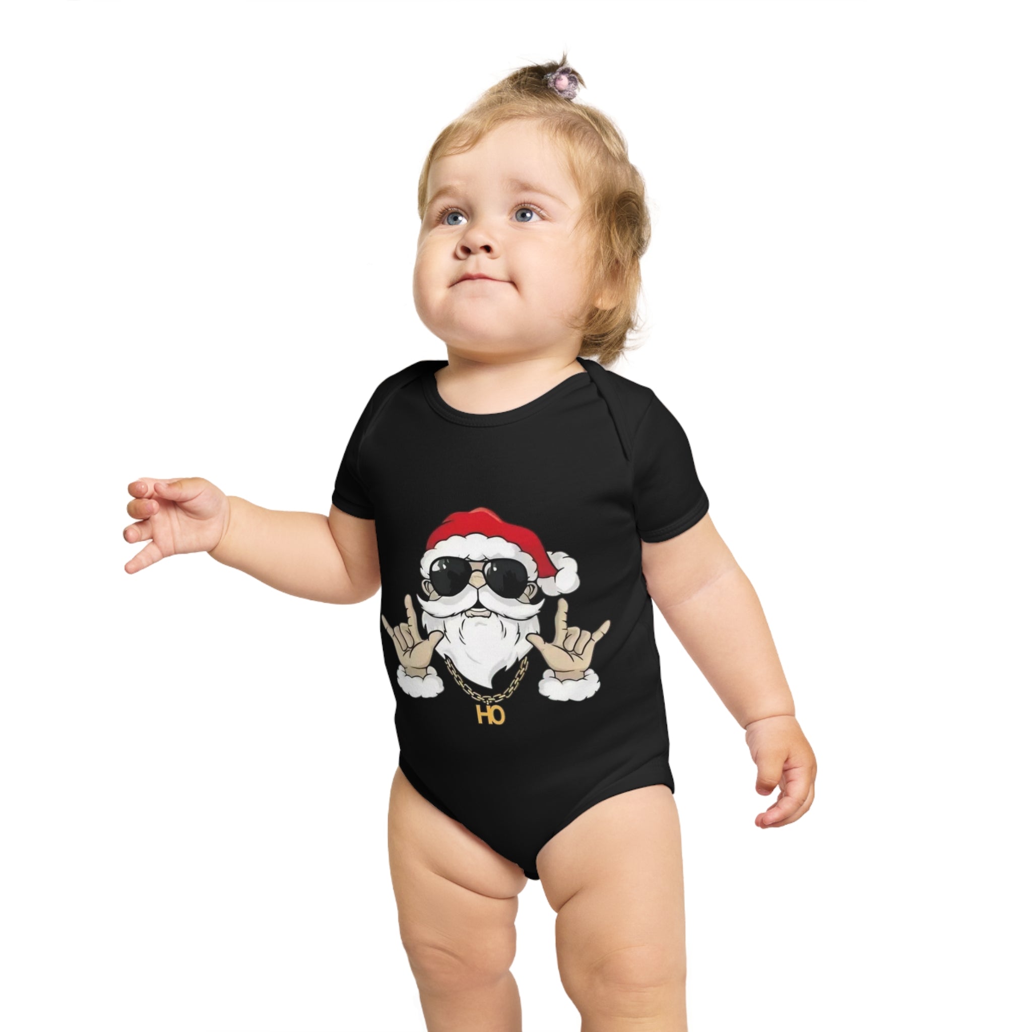 Rockin' Santa Baby Bodysuit