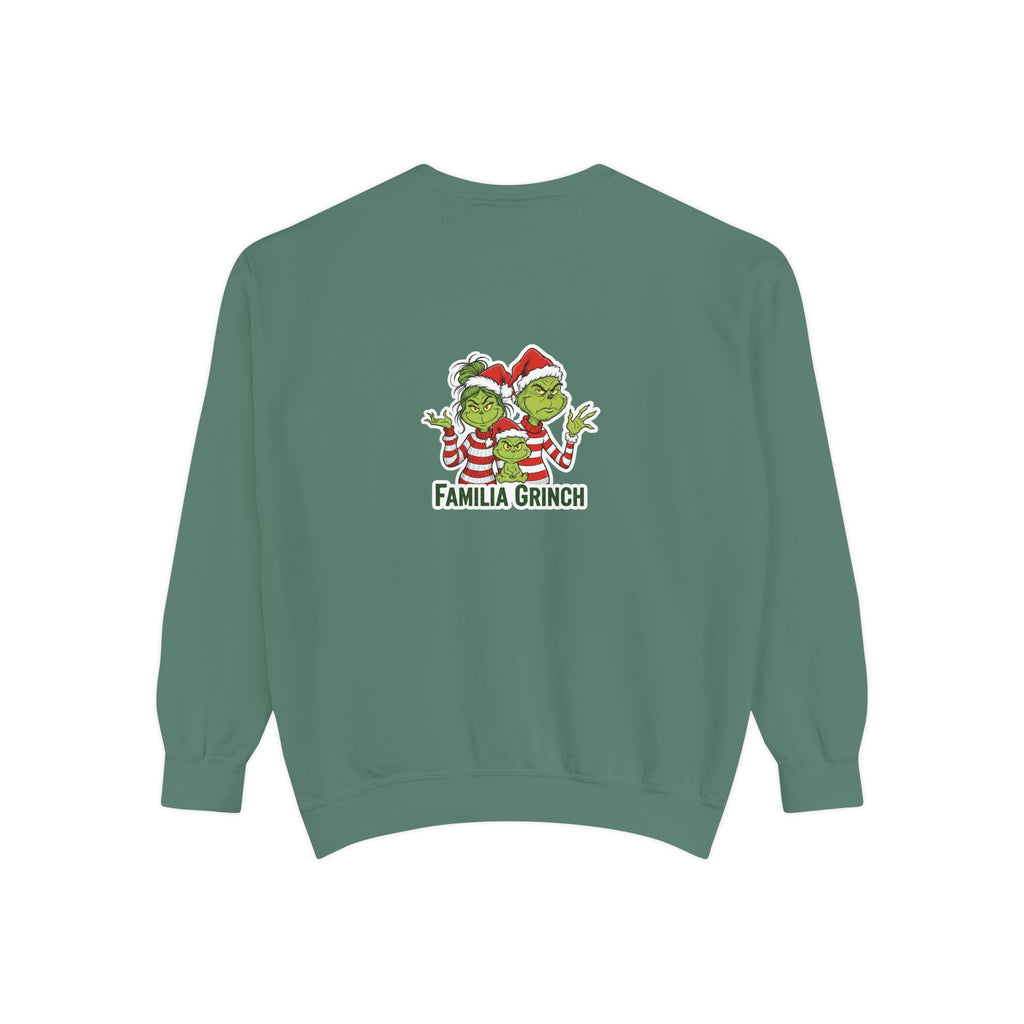 Grinchy Papá Sweatshirt – Unisex Cozy Holiday Wear