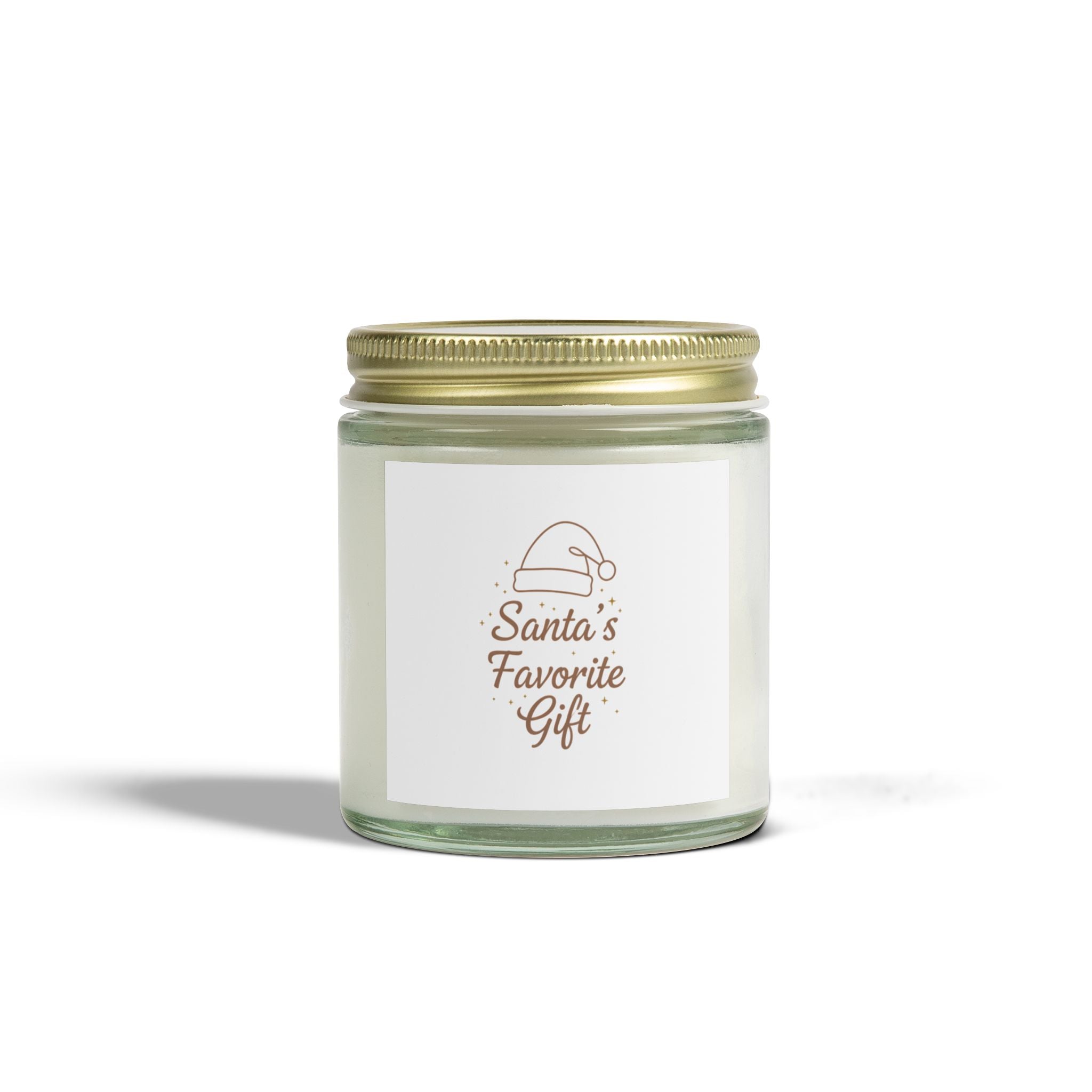 Santa's Favorite Scented Candle - Coconut Apricot Wax (4oz & 9oz)