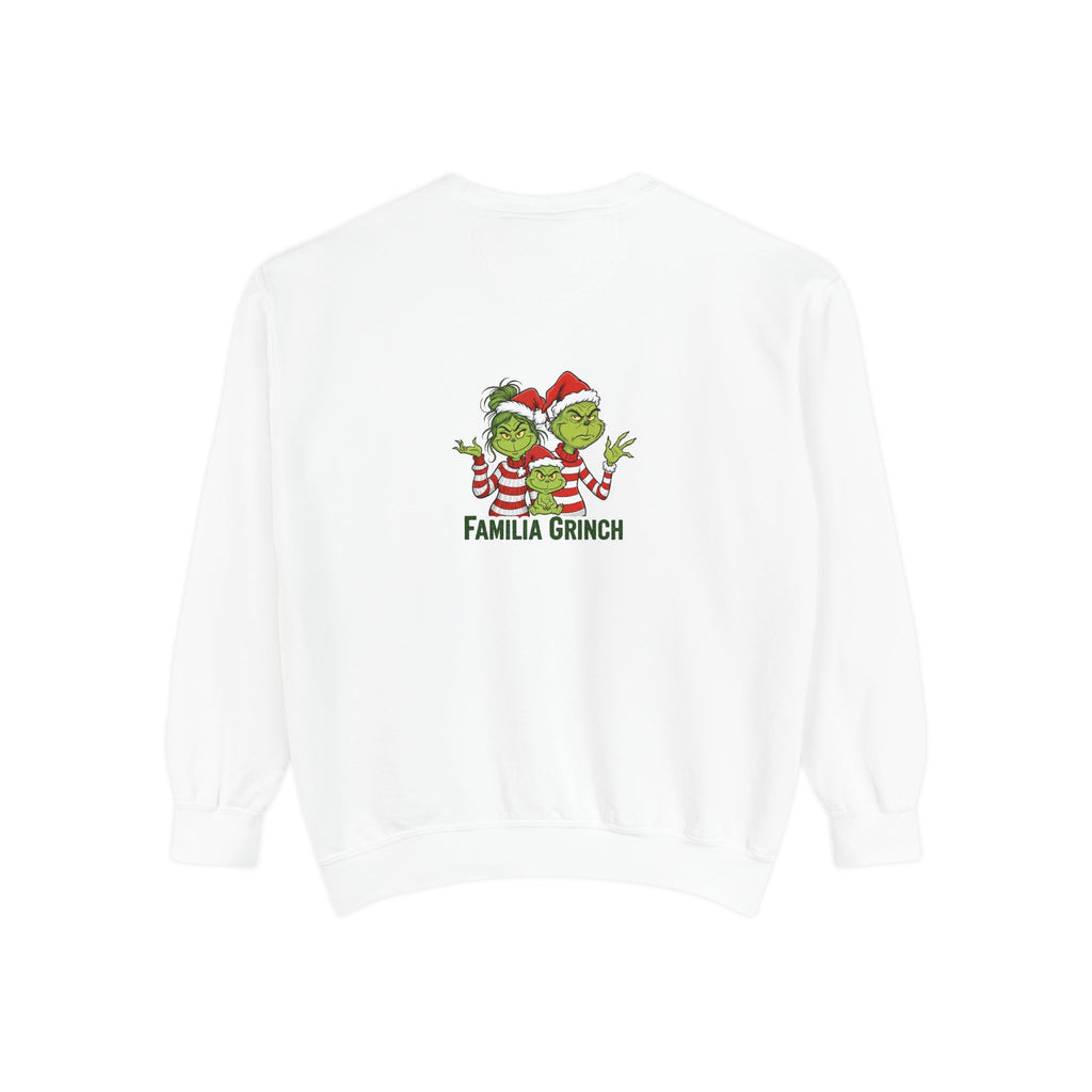 Grinchy Papá Sweatshirt – Unisex Cozy Holiday Wear