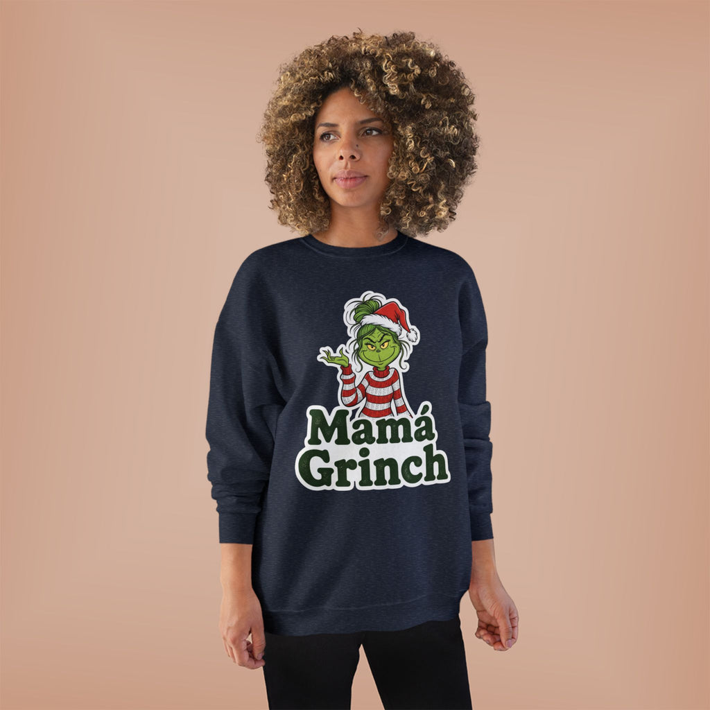 Mamá Grinch Eco-Friendly Crewneck Sweatshirt