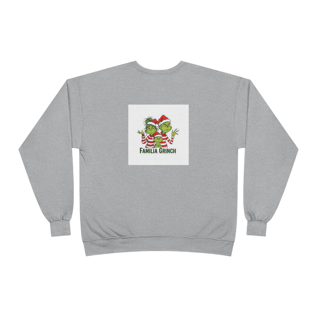 Mamá Grinch Eco-Friendly Crewneck Sweatshirt