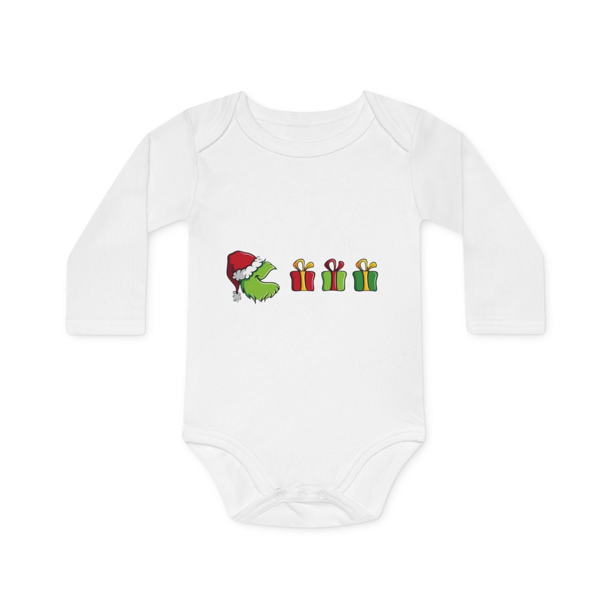 Grinch Christmas Baby Bodysuit