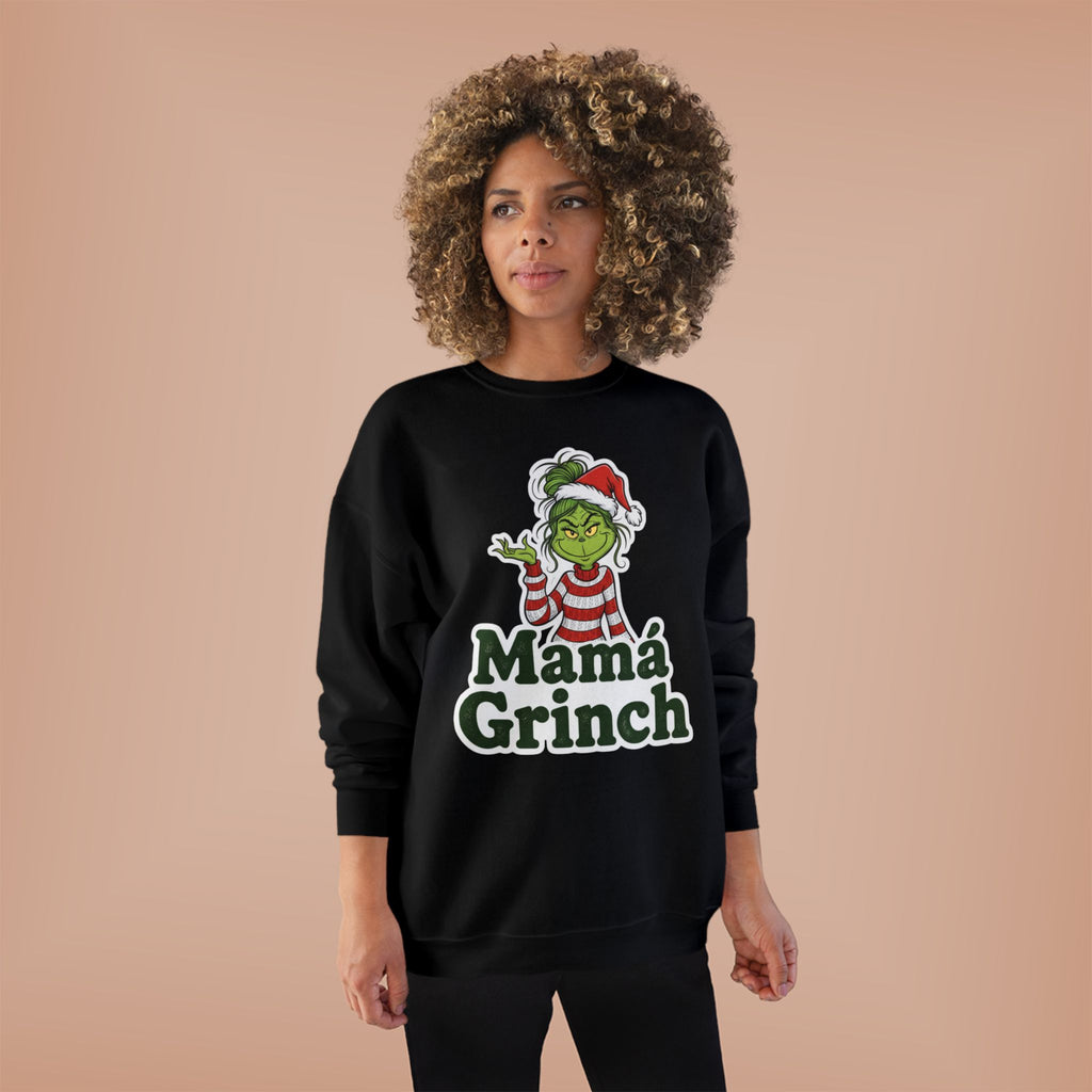 Mamá Grinch Eco-Friendly Crewneck Sweatshirt