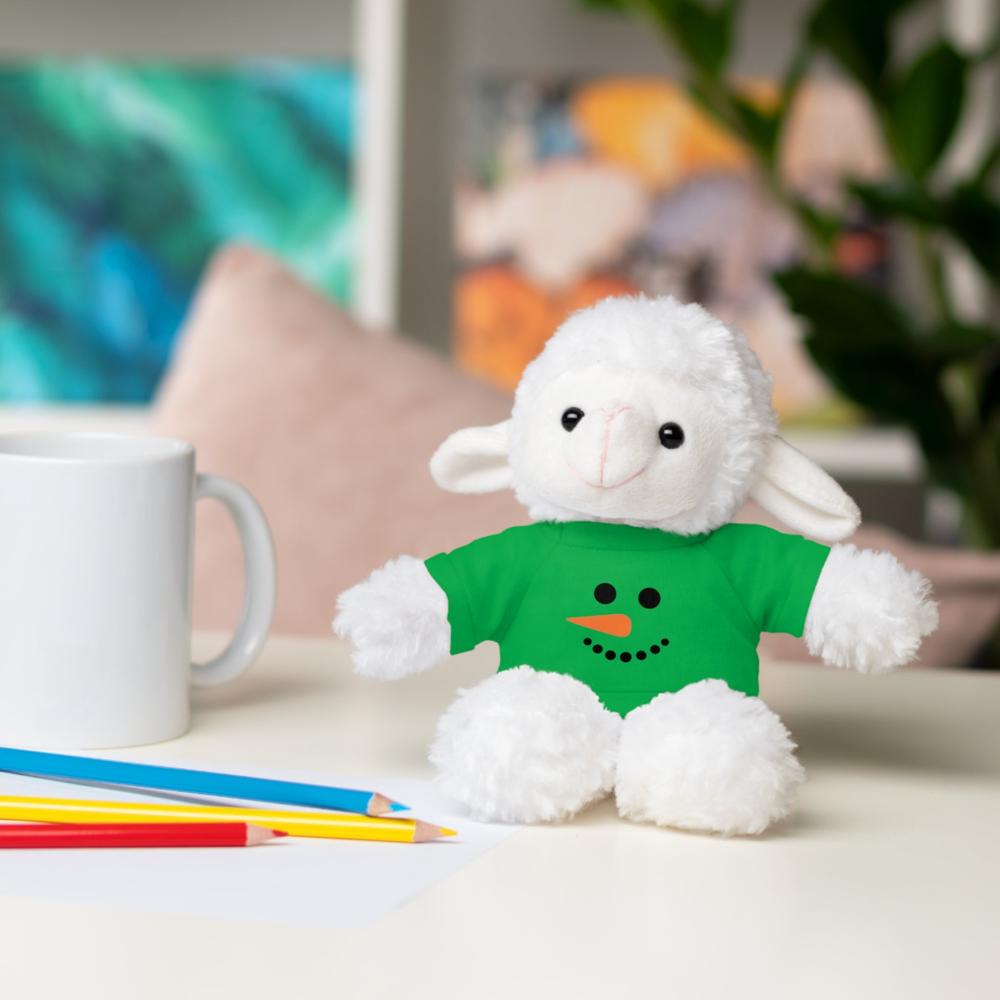 Adorable Holiday Stuffed Bear with Tee