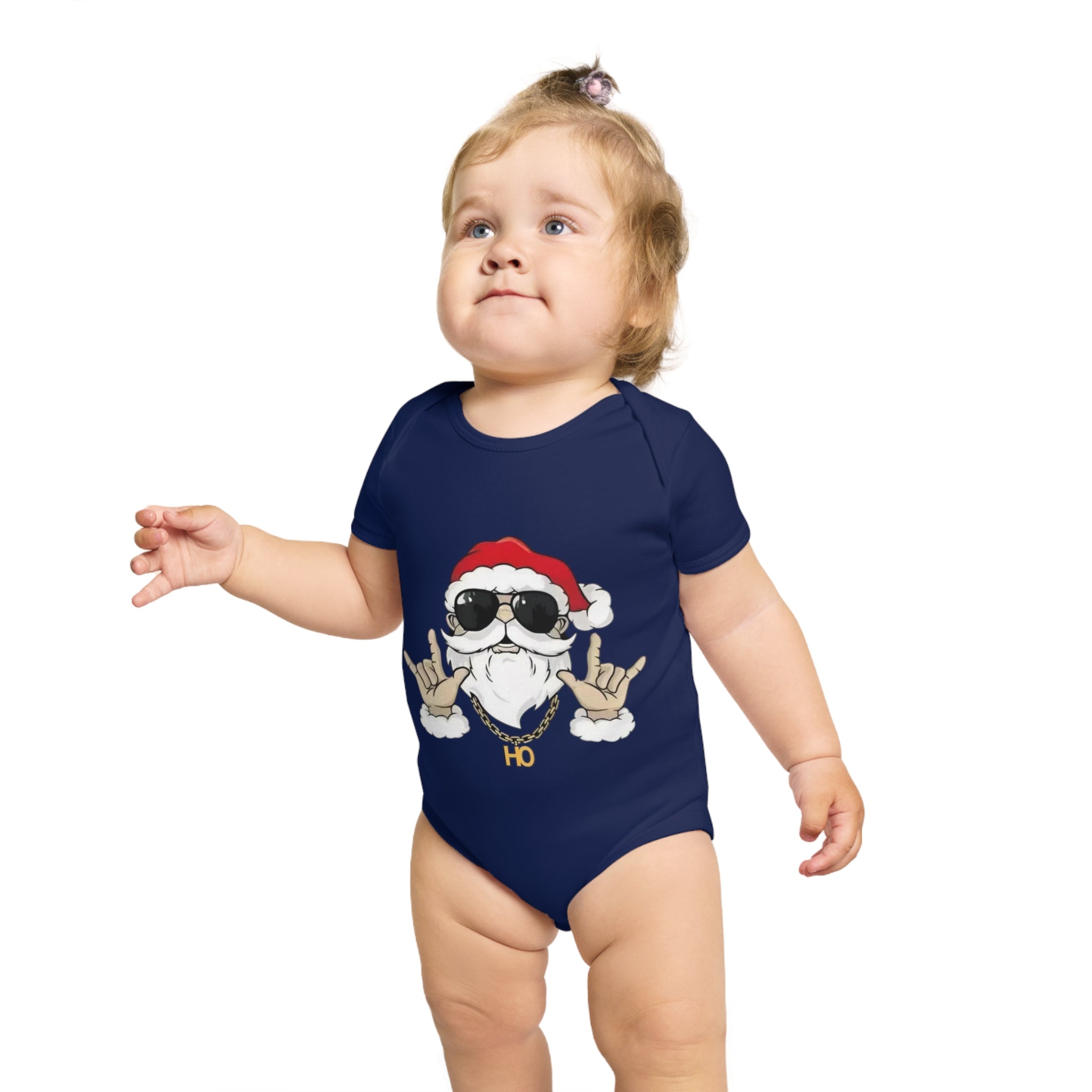 Rockin' Santa Baby Bodysuit