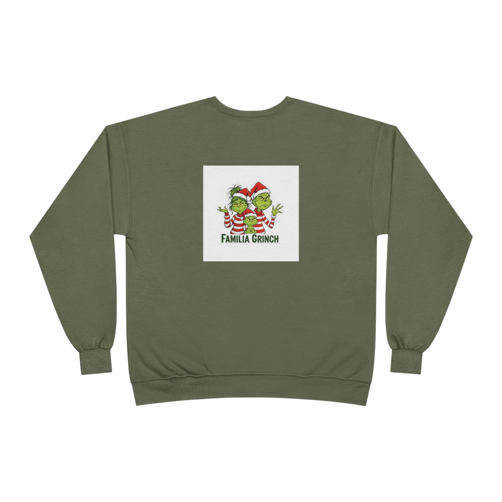 Mamá Grinch Eco-Friendly Crewneck Sweatshirt