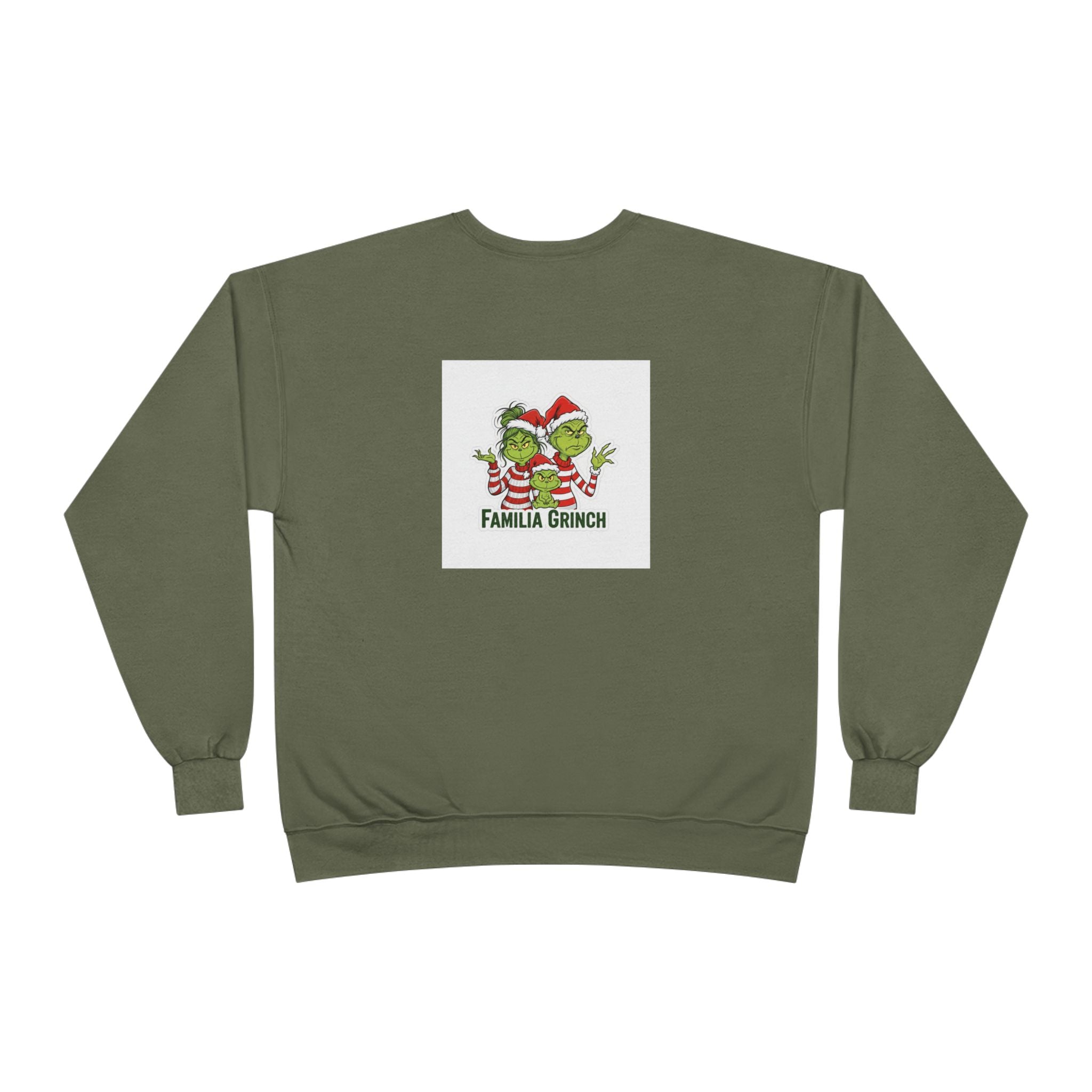 Mamá Grinch Eco-Friendly Crewneck Sweatshirt