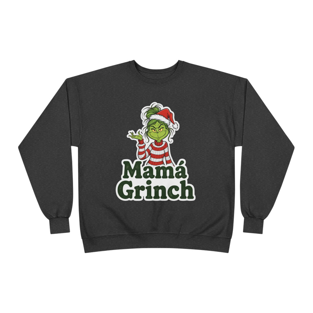 Mamá Grinch Eco-Friendly Crewneck Sweatshirt